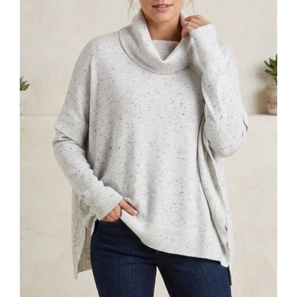 Postmark Sweater Womens XS Anthropologie Lassen Cowl Neck Dolman Sleeve USA cozy